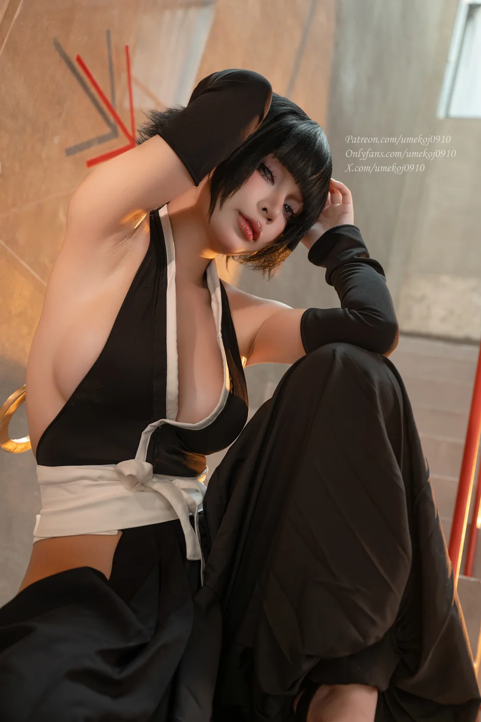 Umeko_J - Soifon (Bleach) [121P-778MB] tg@simisebaisi 【丝足阁】010.webp